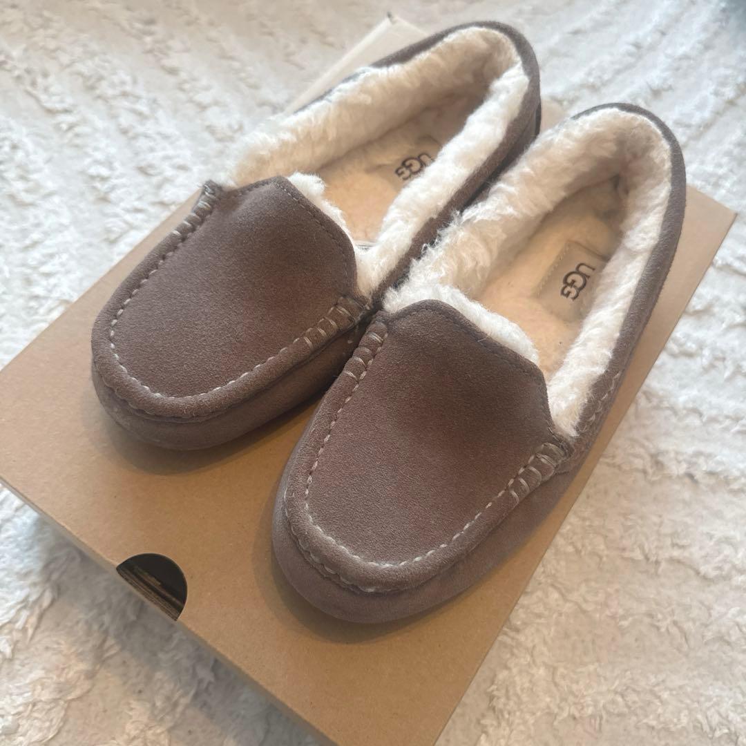 【UGG】モカシン/美品/Hickory Sand EU37/23.5cm UGG アグ モカシン ダコタ ムートン シューズ レディース シープスキン