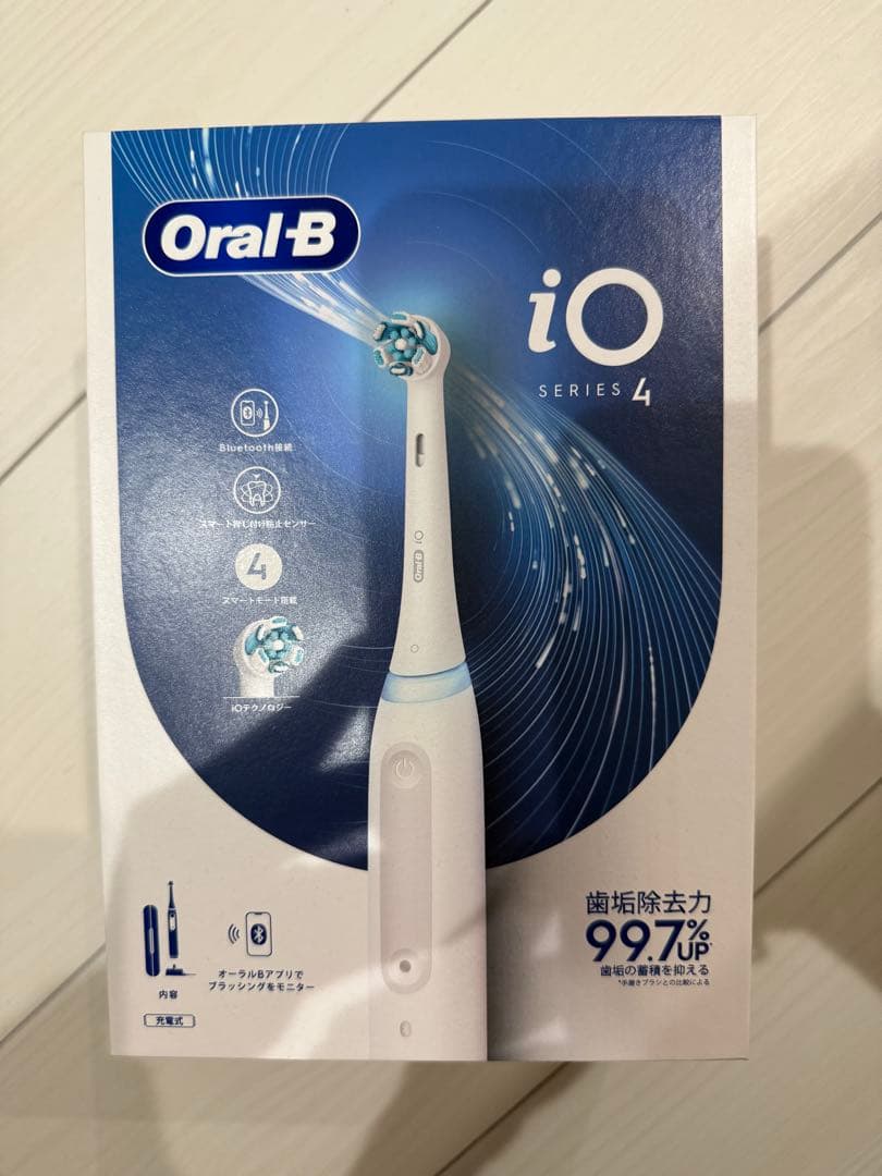 Oral-B iOシリーズ4 電動歯ブラシ iOシリーズ4 電動歯ブラシ IOG41A61KWT [オーラルB /回転式] BRAUN