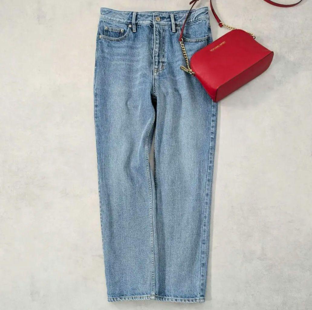 美品★ドゥーズィエムクラス 2024年モデル スリムクロップドデニム サイズ38 スリム クロップドデニム（デニムパンツ・ジーンズ）｜Deuxieme Classe