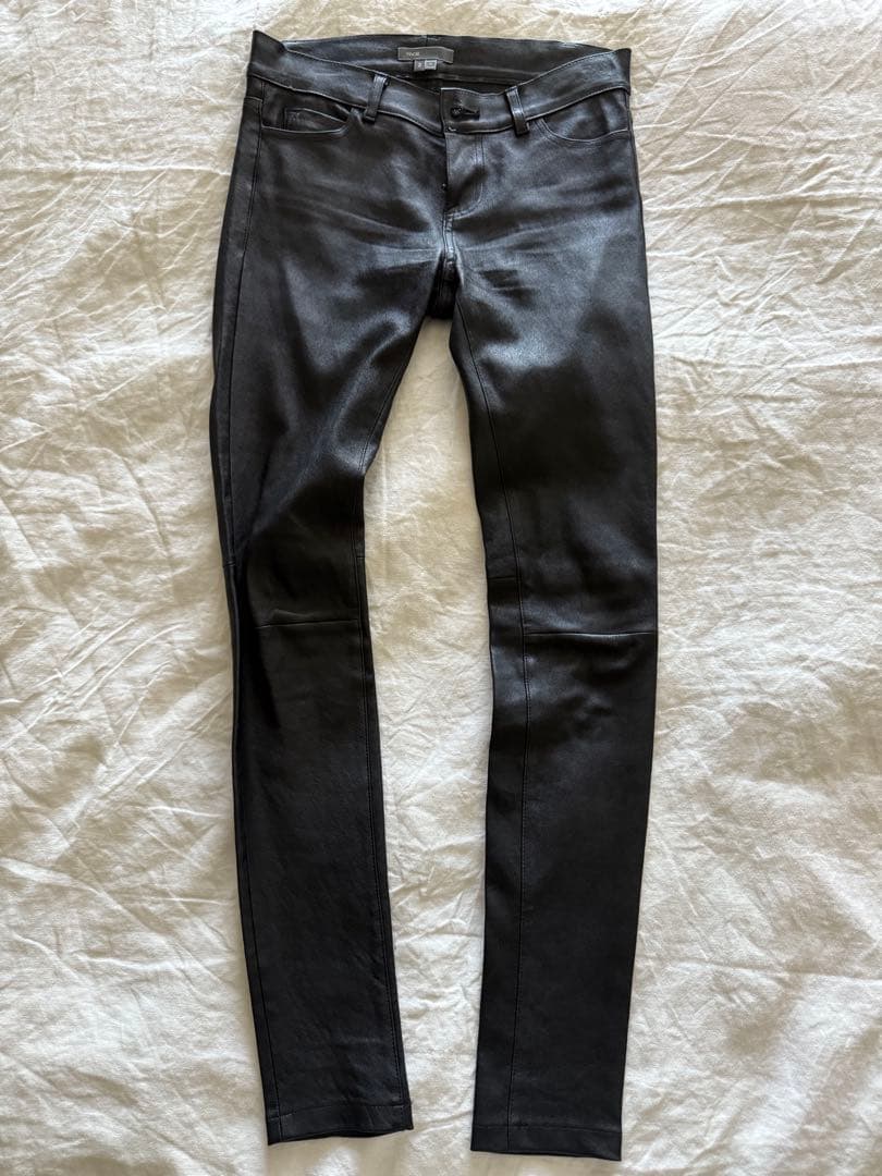 fuku【美品】Vince レザーパンツ 2 楽天市場】リッズフライ RFVP-2002 レザーパンツ ウォッシャブルレザー