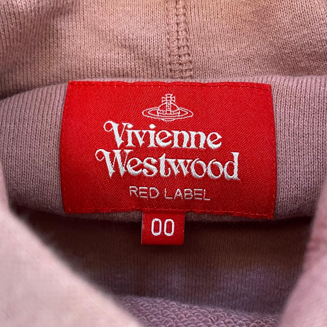 美品 ヴィヴィアンウエストウッド プルオーバーパーカー ピンク 猫