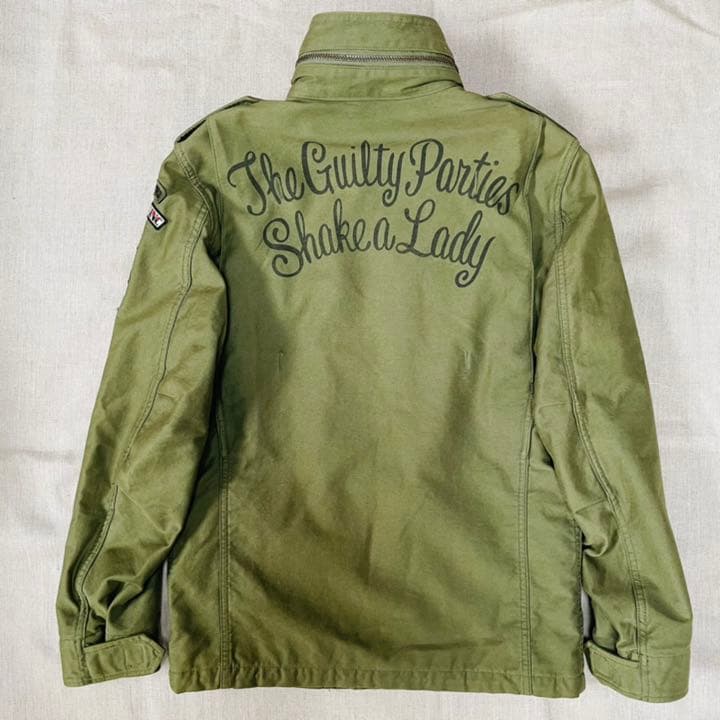 WACKO MARIA ワコマリア M65 ミリタリージャケット レオパードボア