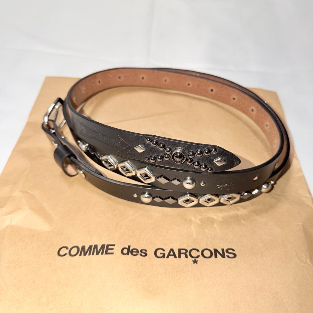 パ*ム様 コムデギャルソン コラボ ウルフズヘッド ナロー スタッズ