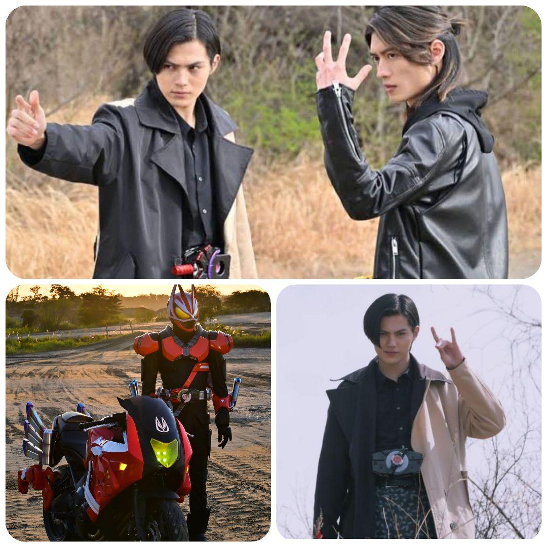 414まで出品]仮面ライダーギーツ浮世英寿36話着用衣装切替コートL