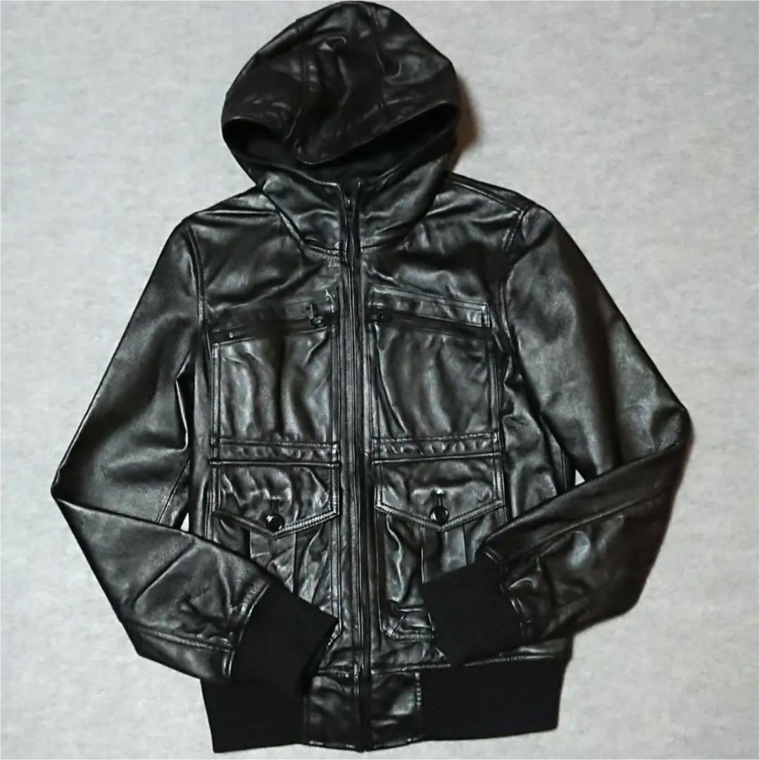 HYSTERIC GLAMOUR ヒステリックグラマー レザージャケット 黒 - メルカリ