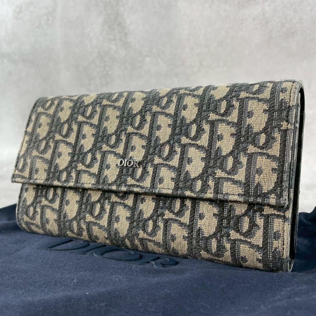 【美品】ディオール 長財布 オブリーク ラウンドファスナー ジャガード 紺色 楽天市場】Dior ディオール ロングジップウォレット 長財布 ラウンド