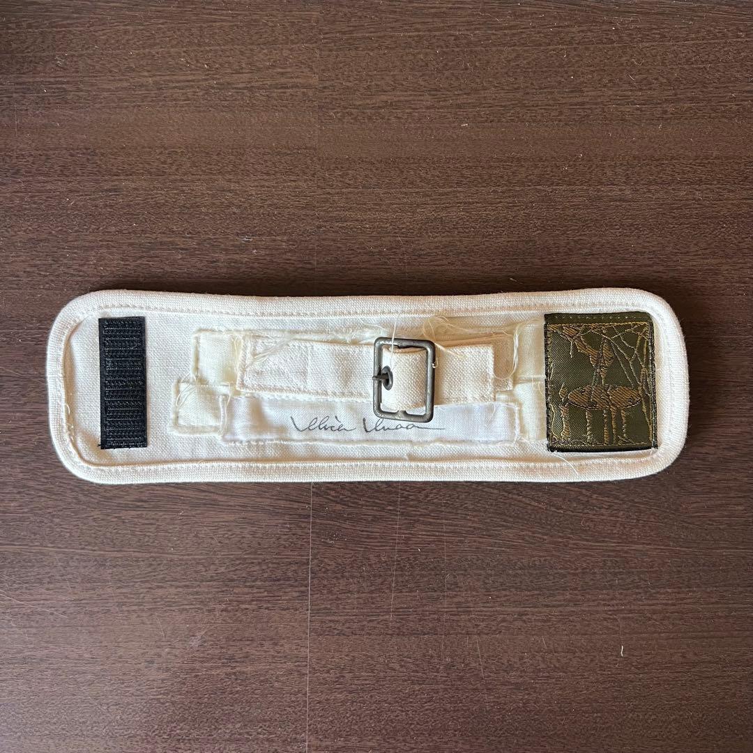 激レア】alice auaa アリスアウアア リストバンド 布製 バングル