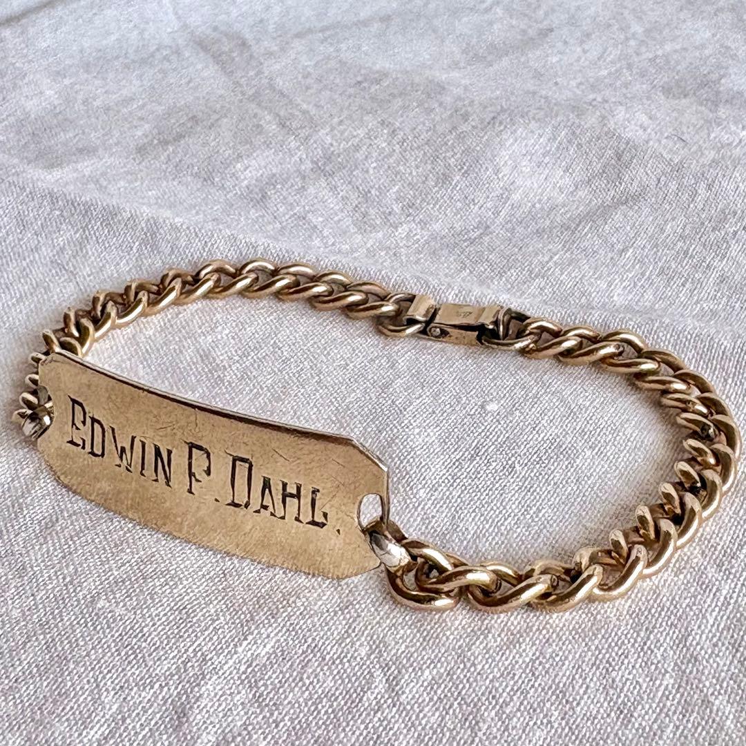 1950’s U.S.Military ID ブレスレット　army navy