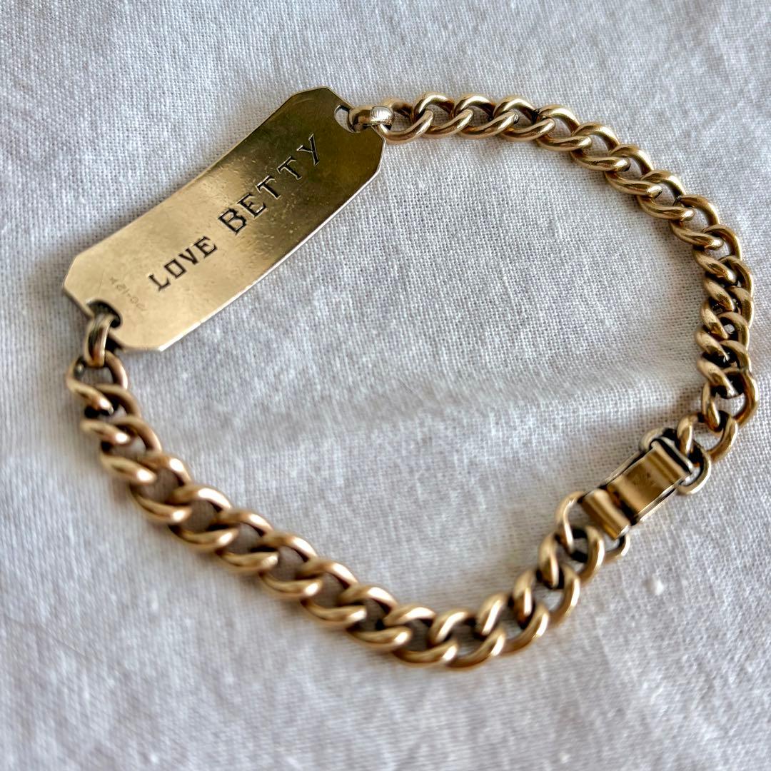 1950’s U.S.Military ID ブレスレット　army navy