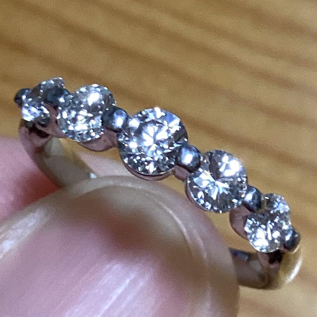 みんた❗️永遠の輝き！1.05ct ✨ダイヤモンド✨リング✨約12.5号
