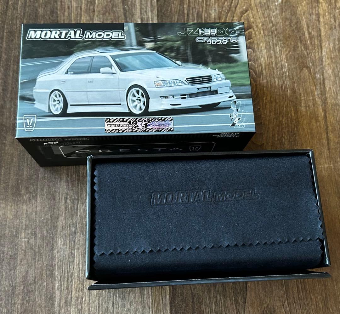 MORTAL 1/64 トヨタ クレスタ カスタム ドリ仕様 ホワイト - メルカリ