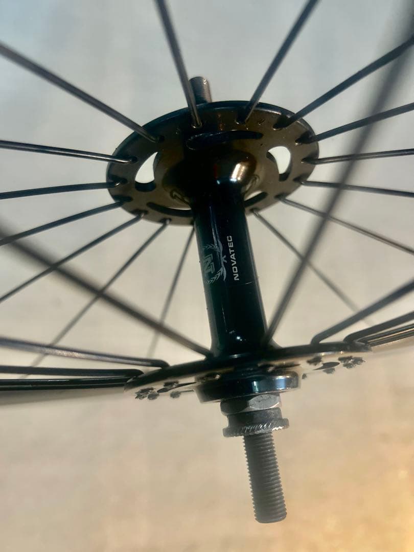 初期Leader735純正ホイール前輪】重量1.14kg美品ピスト/フリー用