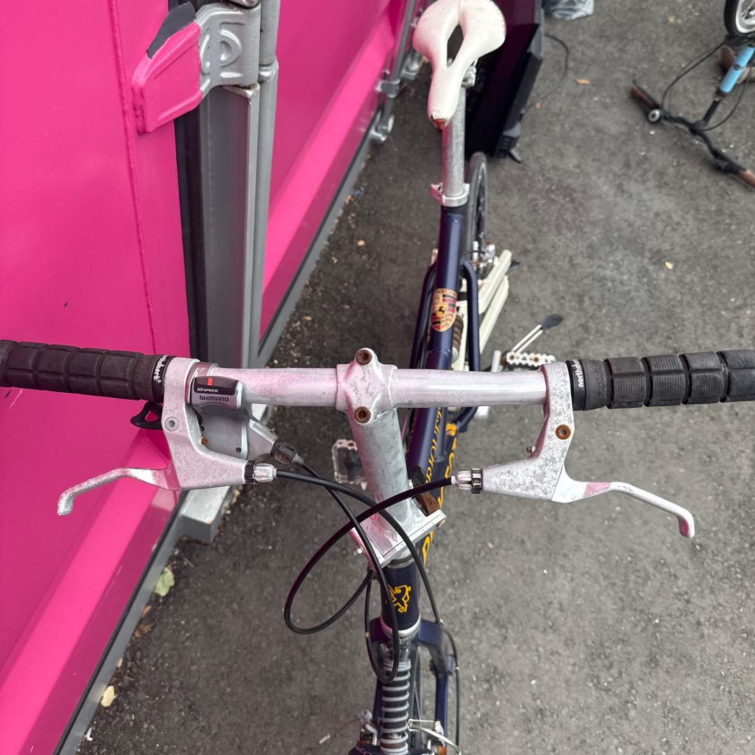 PEUGEOT 折りたたみ自転車 ネイビー CRIQUET - メルカリ