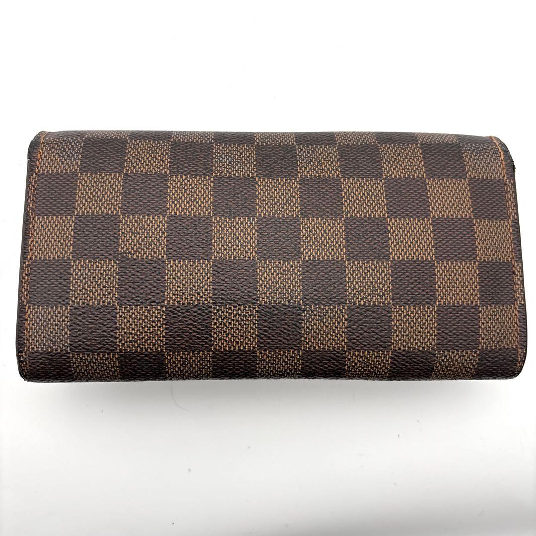 ルイヴィトン ポルトフォイユ ダミエエベヌ サラ 長財布 カード6枚