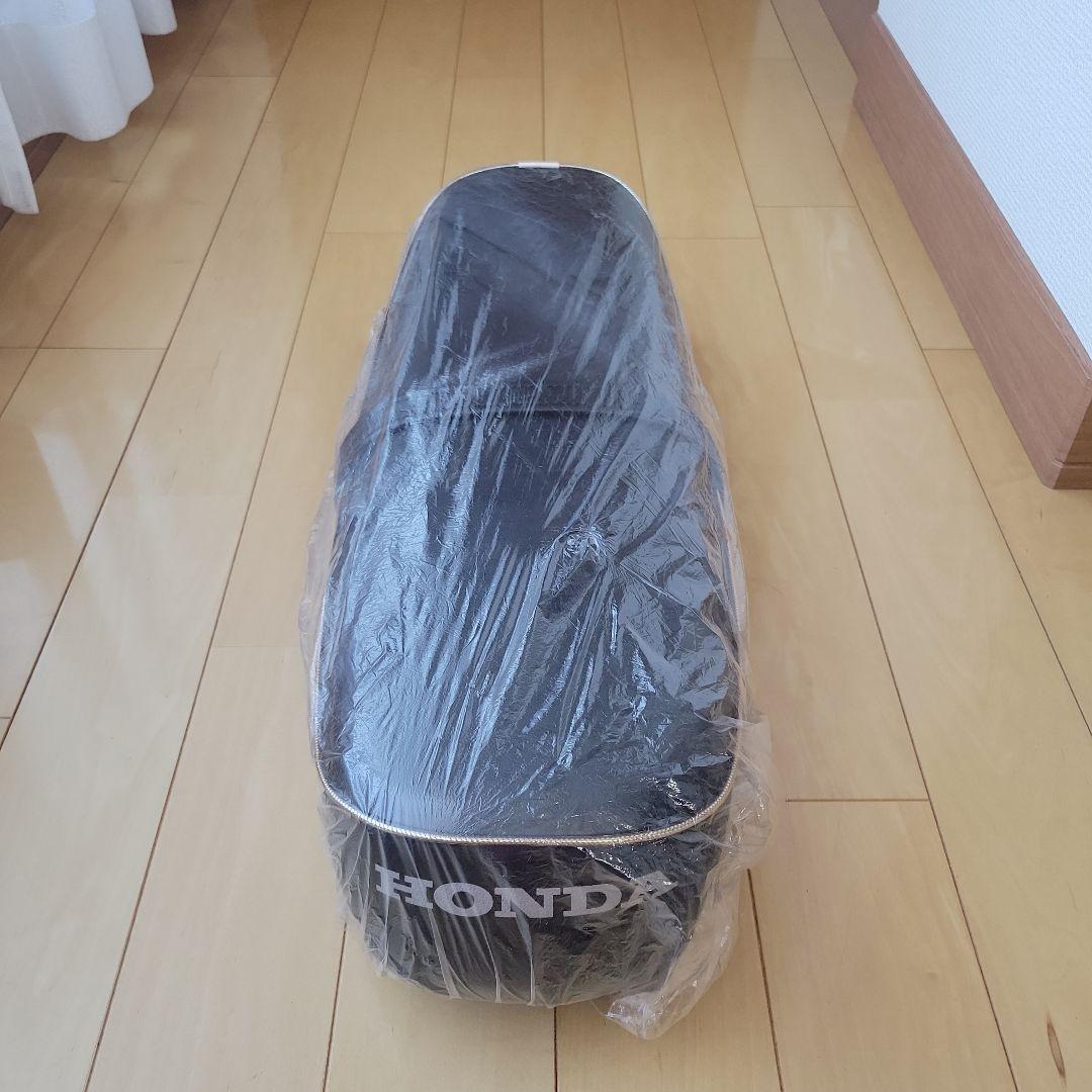 廃盤。レア✨HONDA バイクシート ブラック ベンリィCD125T 新品 CB125T ベンリィ シート 純正タイプ JC06 ベルト付き HONDA
