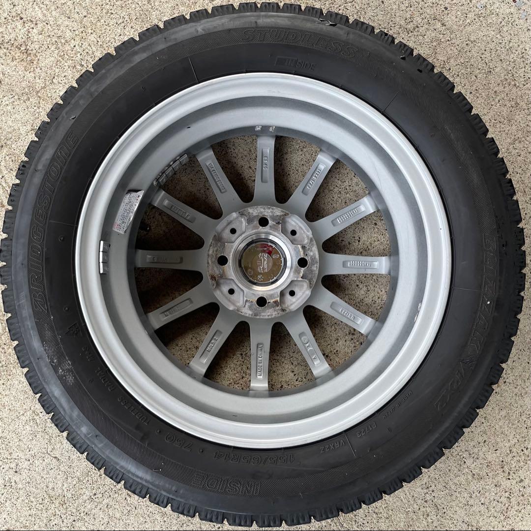 バリ山！ 155/65R14 ラパン キャンバス N-BOX ワゴンR - メルカリ