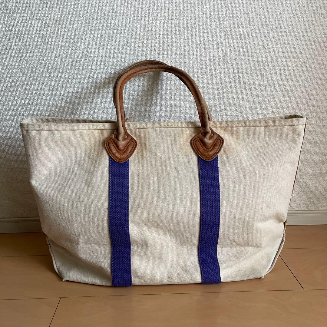 80's L.L.BEAN エルエルビーン　レザーハンドル　パープル　紫
