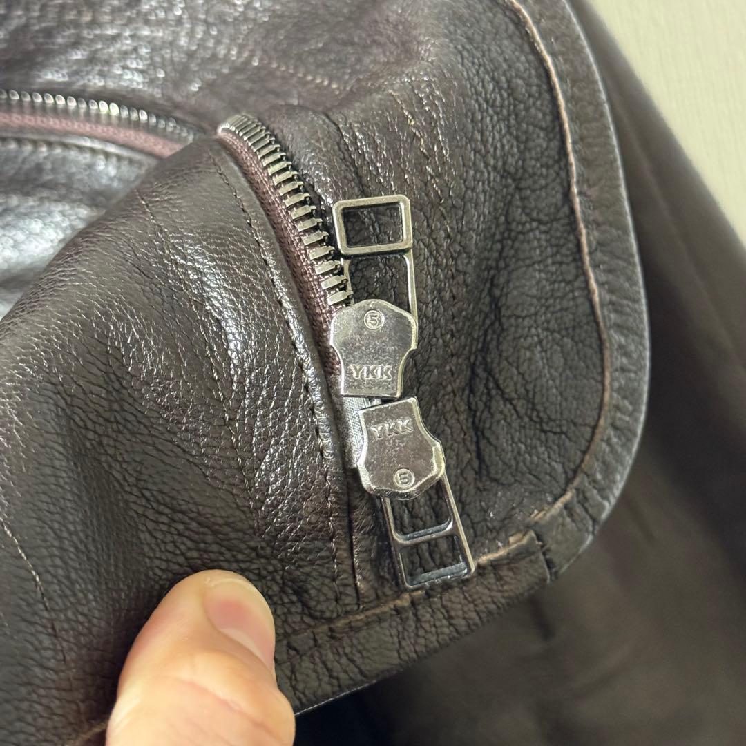 希少 Masakï paris マサキマツシマ レザージャケット ゴートレザー