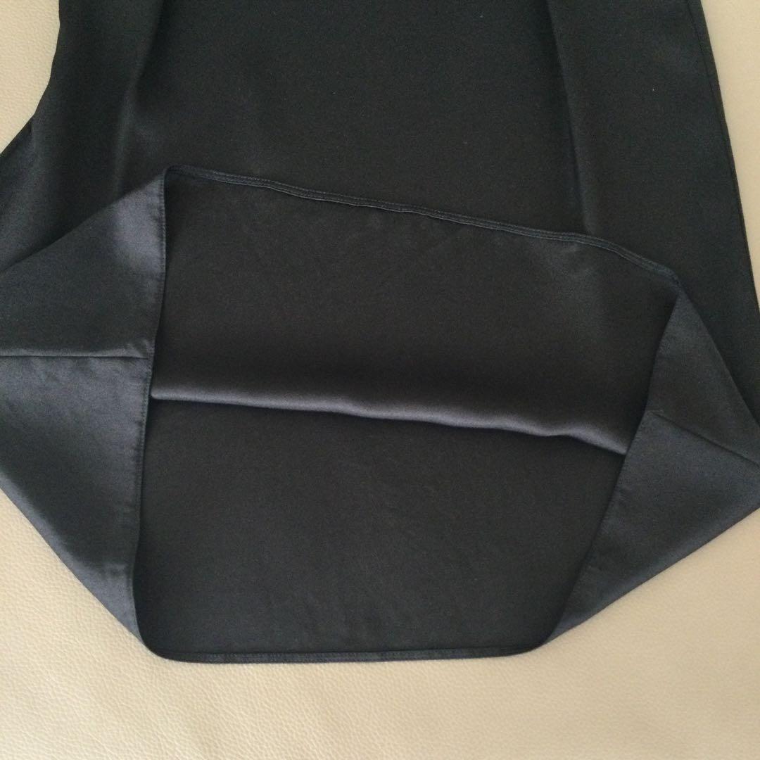 MIUMIU ブラックワンピース シルク かわいい 結婚式 38 美品 匿名送込