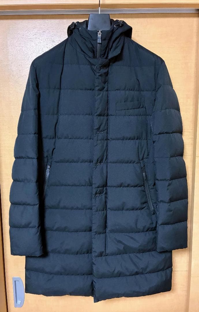 HERNO ヘルノ LAMINAR フーデッドダウンチェスターコート 48 - メルカリ
