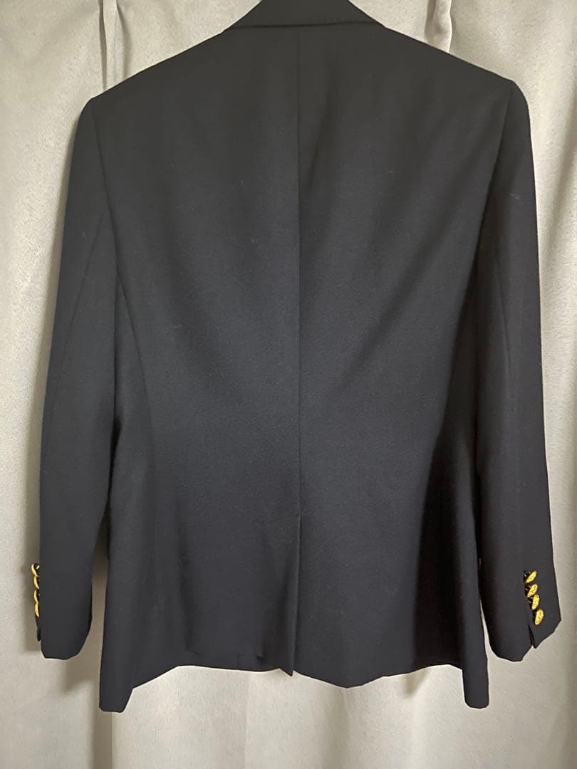 イタリア製 ウール Ralph Lauren 金釦 紺ブレ - メルカリ