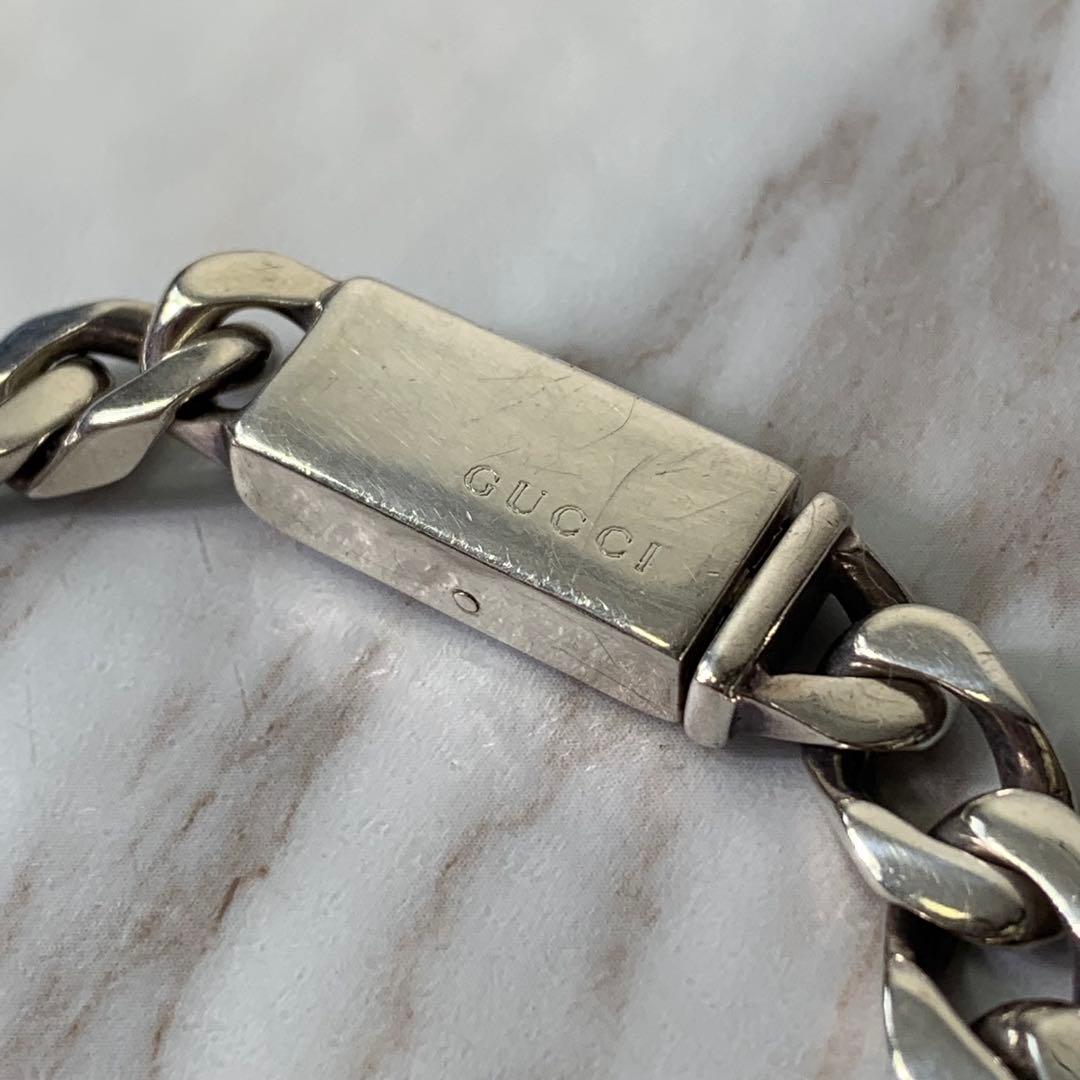GUCCI 喜平ブレスレット silver925刻印 イタリア製 廃盤 リンク - メルカリ