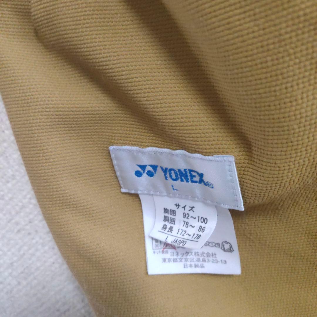 ヨネックスハーフパンツキャメルゴールドLサイズ - メルカリ