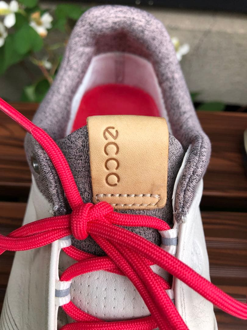 347番 美品ecco biom ゴルフシューズ38 24.0cmスパイクレス - メルカリ