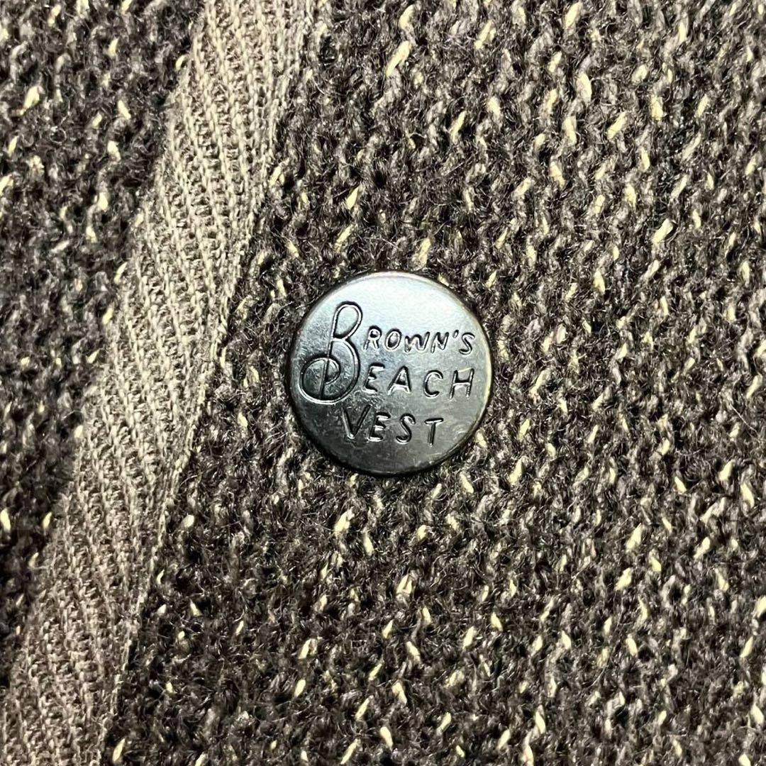 ブラウンズビーチ ベスト サイズ36 oxgry fullcount - メルカリ