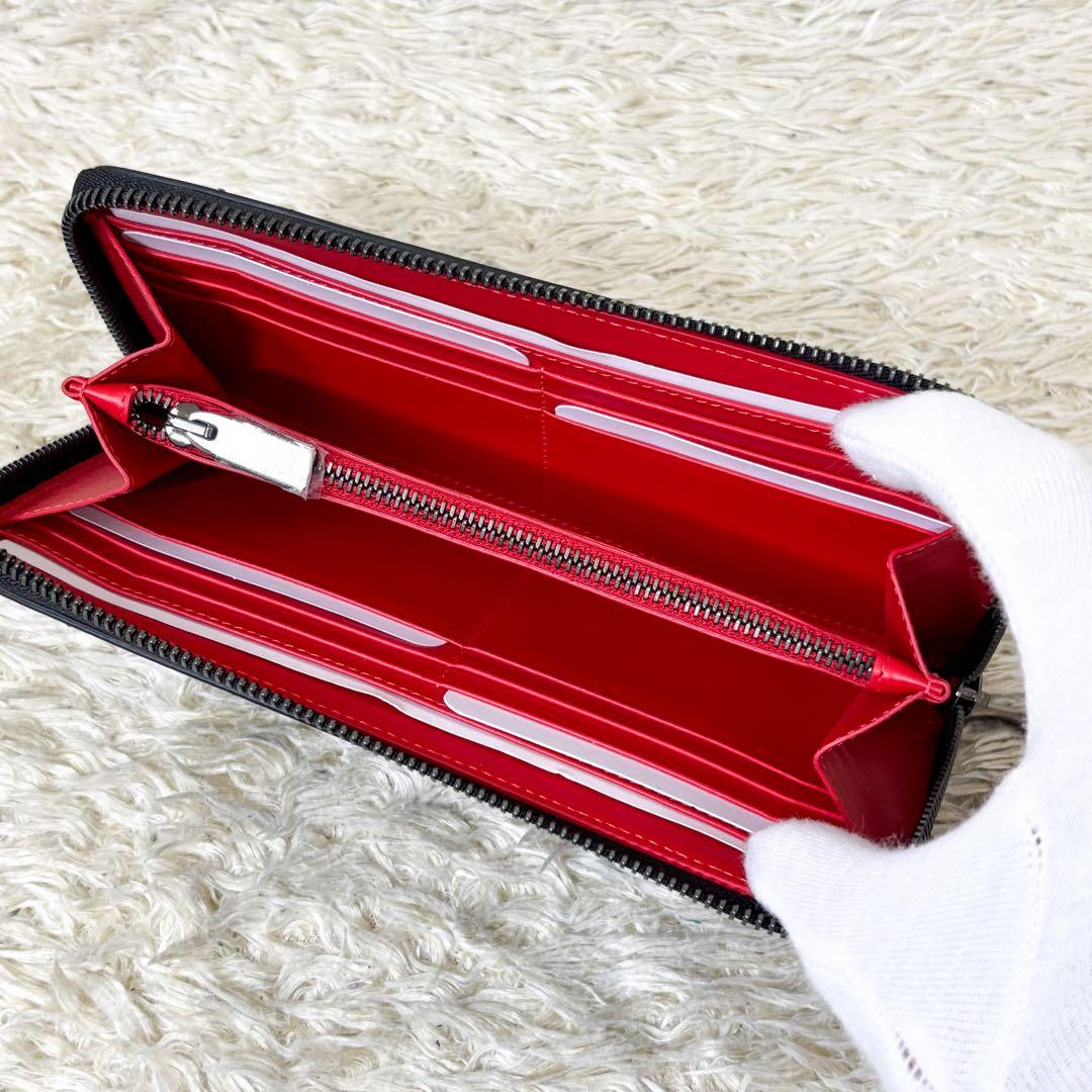 未使用】クリスチャンルブタン 長財布 パネトーネ スパイクスタッズ