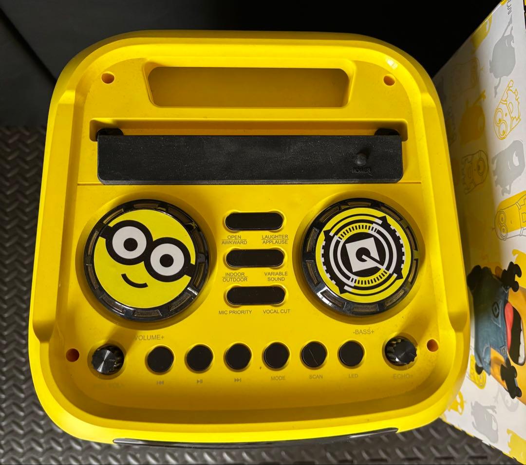 ミニオン パーティースピーカー Bluetooth GRV-PS70WA-MI - メルカリ