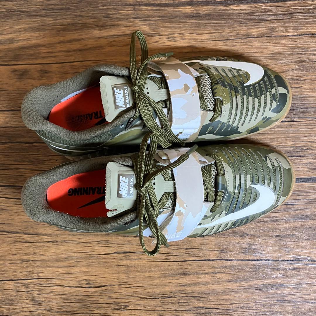 K25899）☆美品☆ ナイキ ROMALEOS 3 24.5㎝ カモフラ
