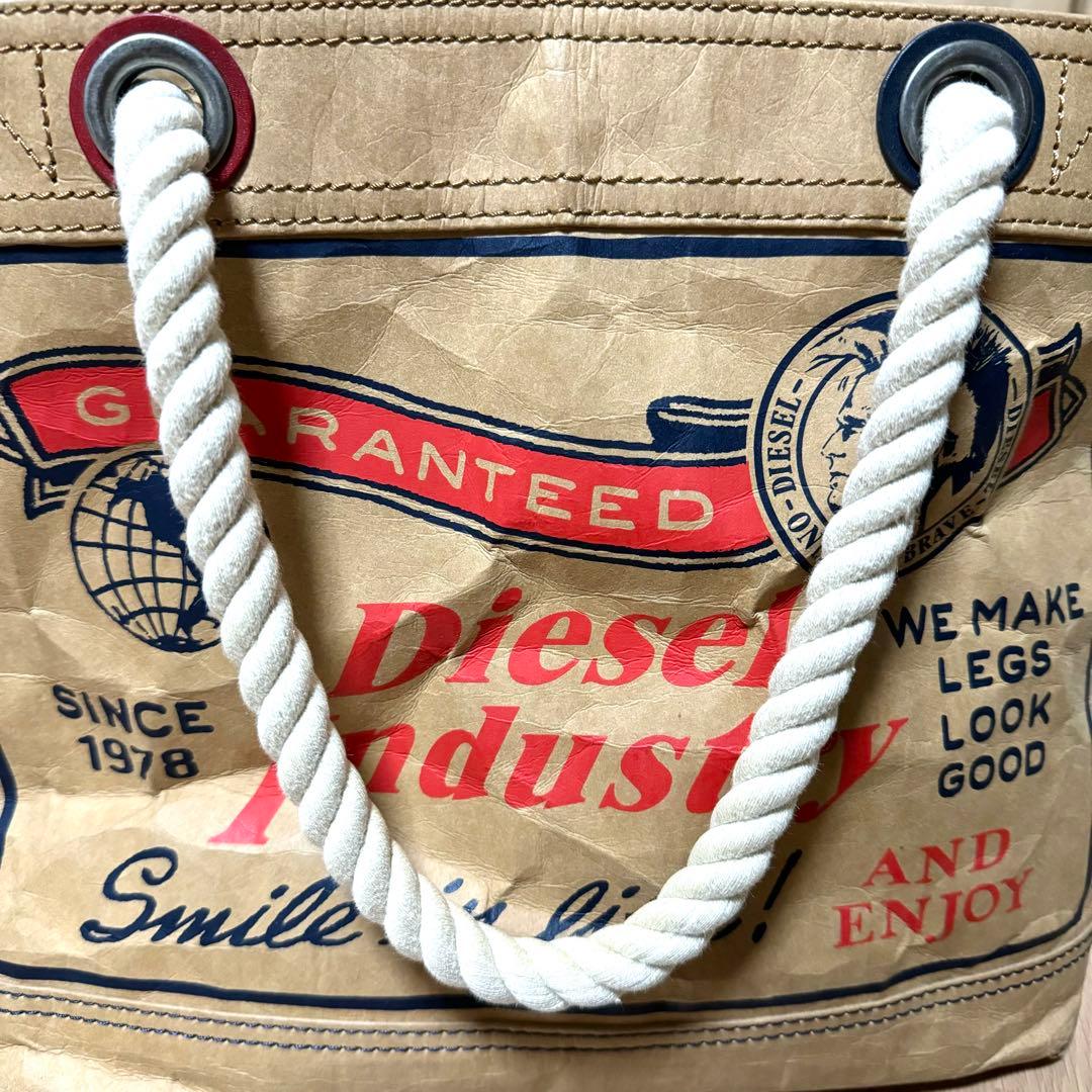 diesel ディーゼル 厚地 ペーパーバッグ 紙バッグ - メルカリ