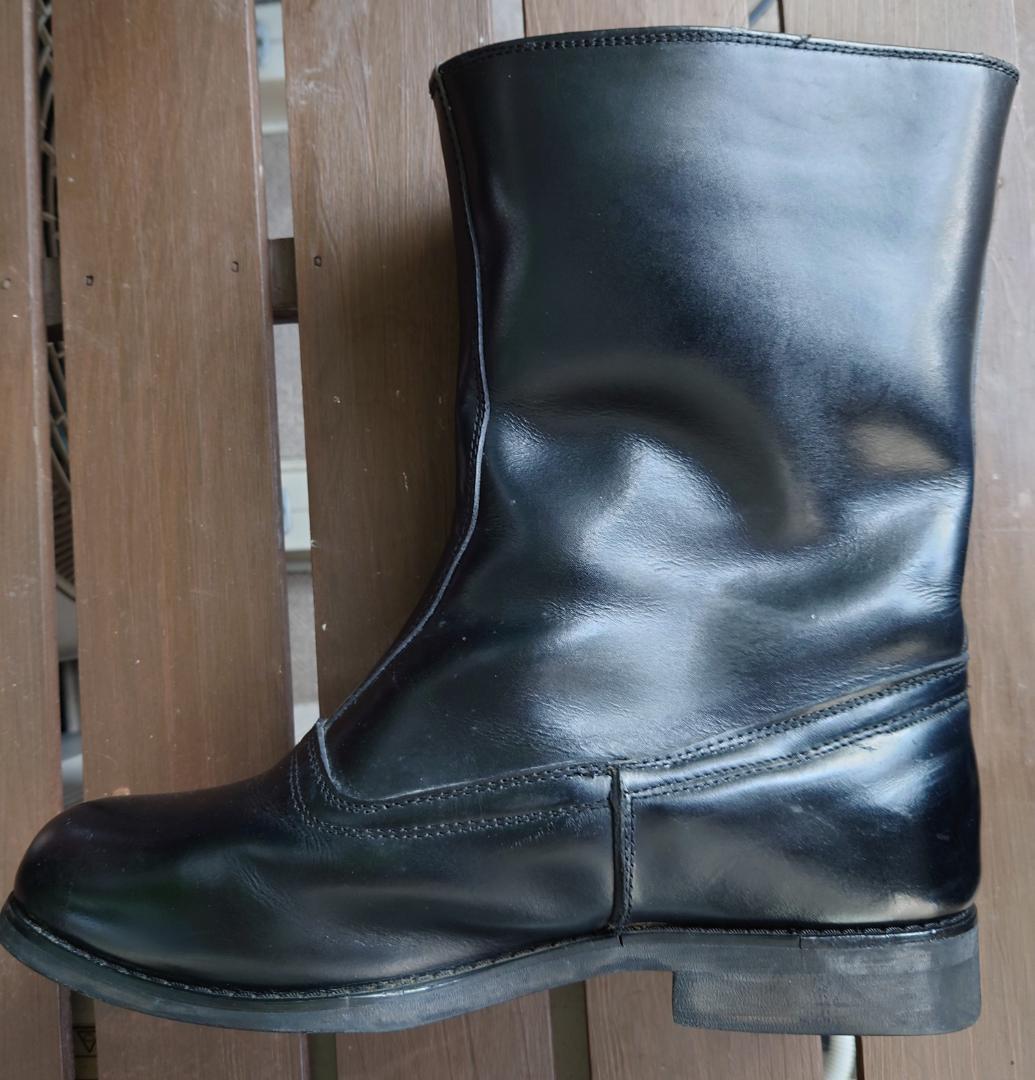 中田商店製 航空隊半長靴（複製品）黒色 28cm - メルカリ