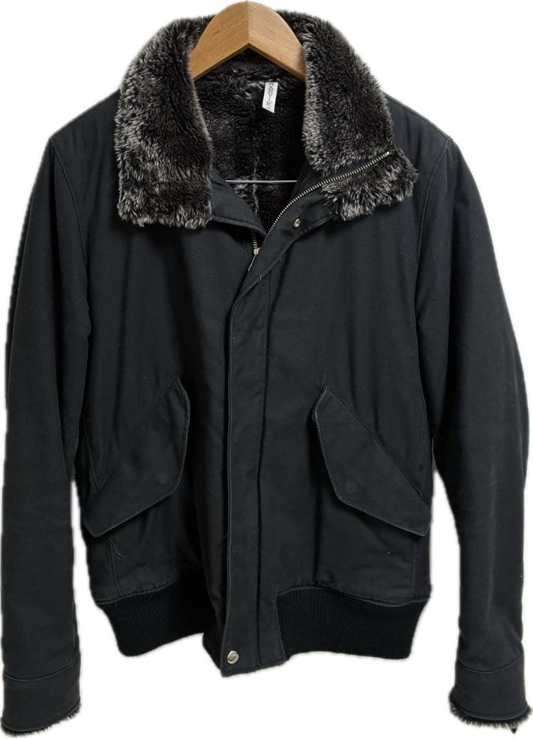 美品✨️】ブラックファージャケット Y2K archiveグランジ系opium系