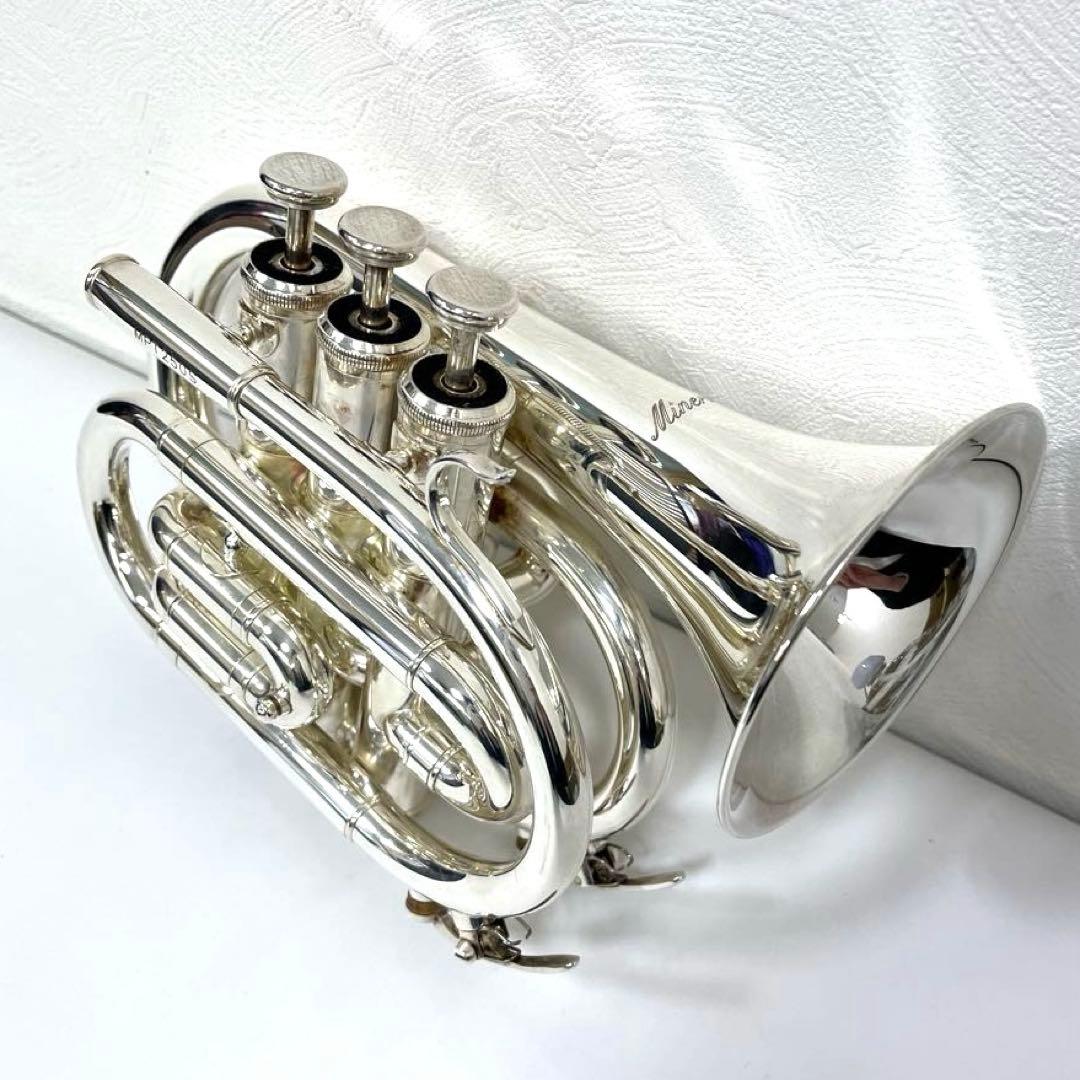 4点セット】MINERVA MPT250Sポケットトランペット - メルカリ
