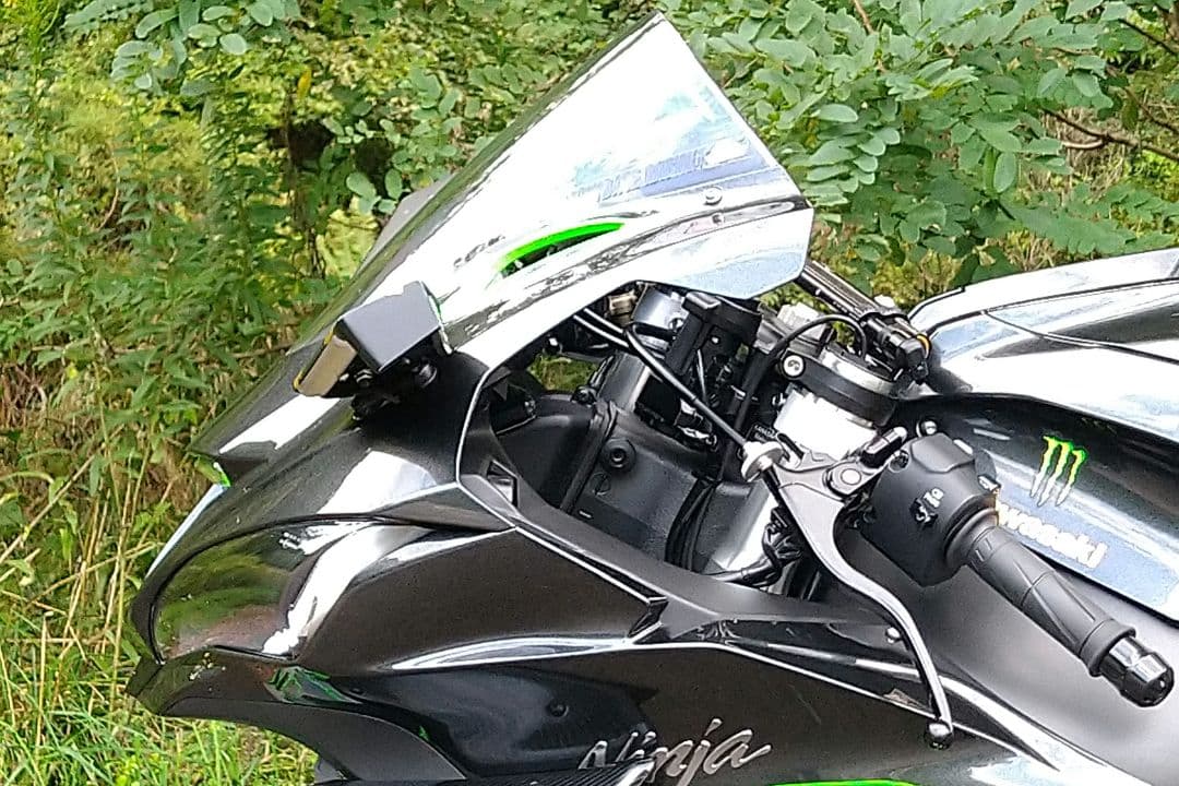 カワサキ ZX10R ウイングミラー LEDウインカー sonluck - メルカリ