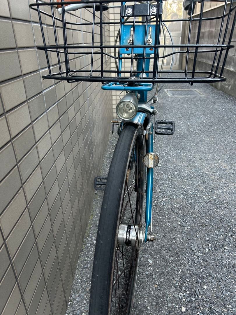 ブリヂストン マークローザ 7s 青 クロスバイク 自転車 カゴ 受取方法
