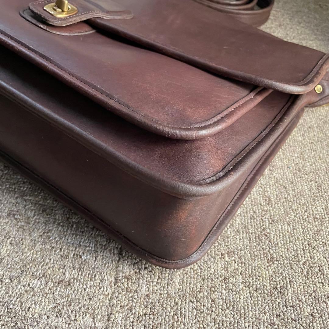 ☆*☆様 希少✨COACH コーチ ビンテージ 5180 ブルリーフケース 2w