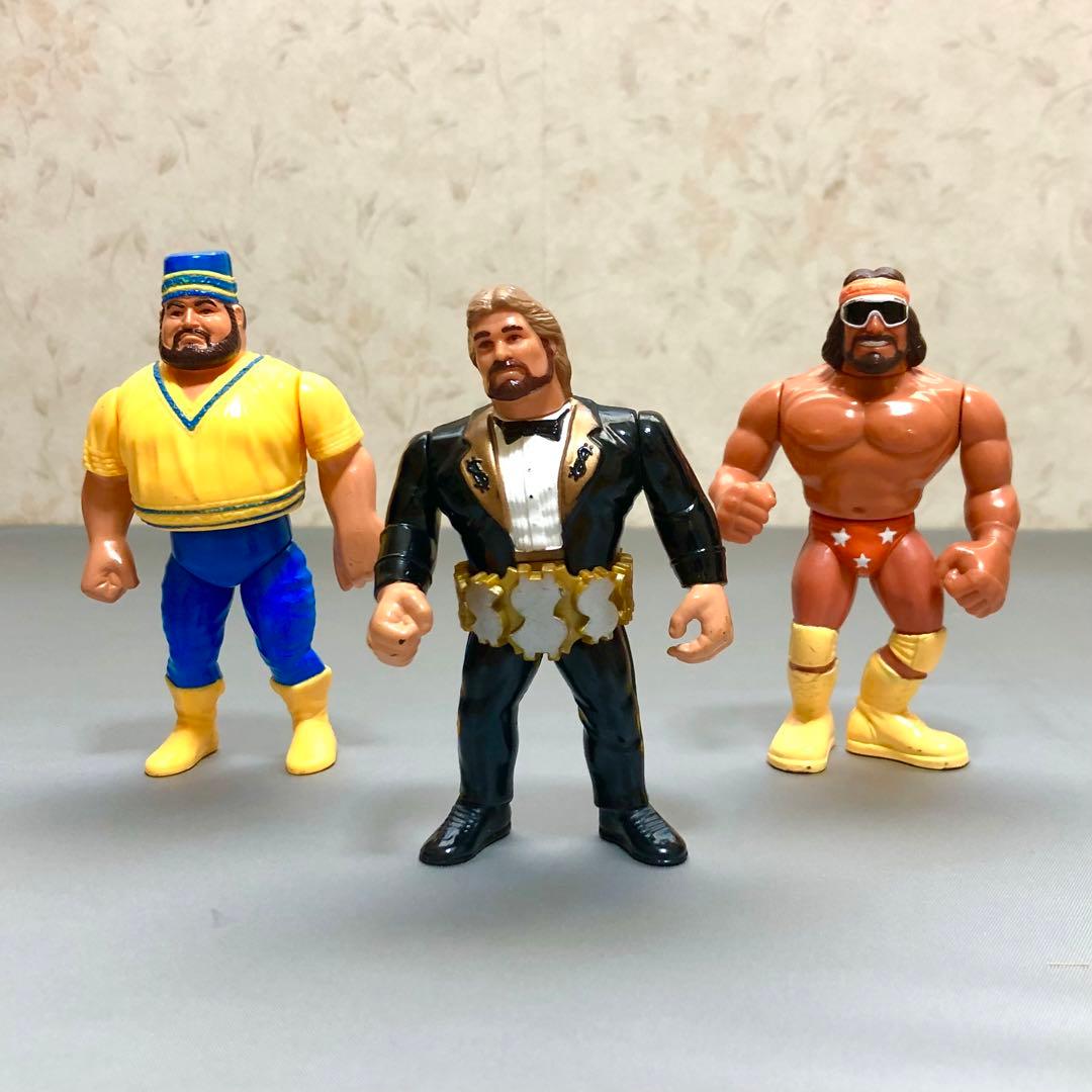 ハズブロ WWF ハルクホーガン他アクションフィギュア全12体 レスリング