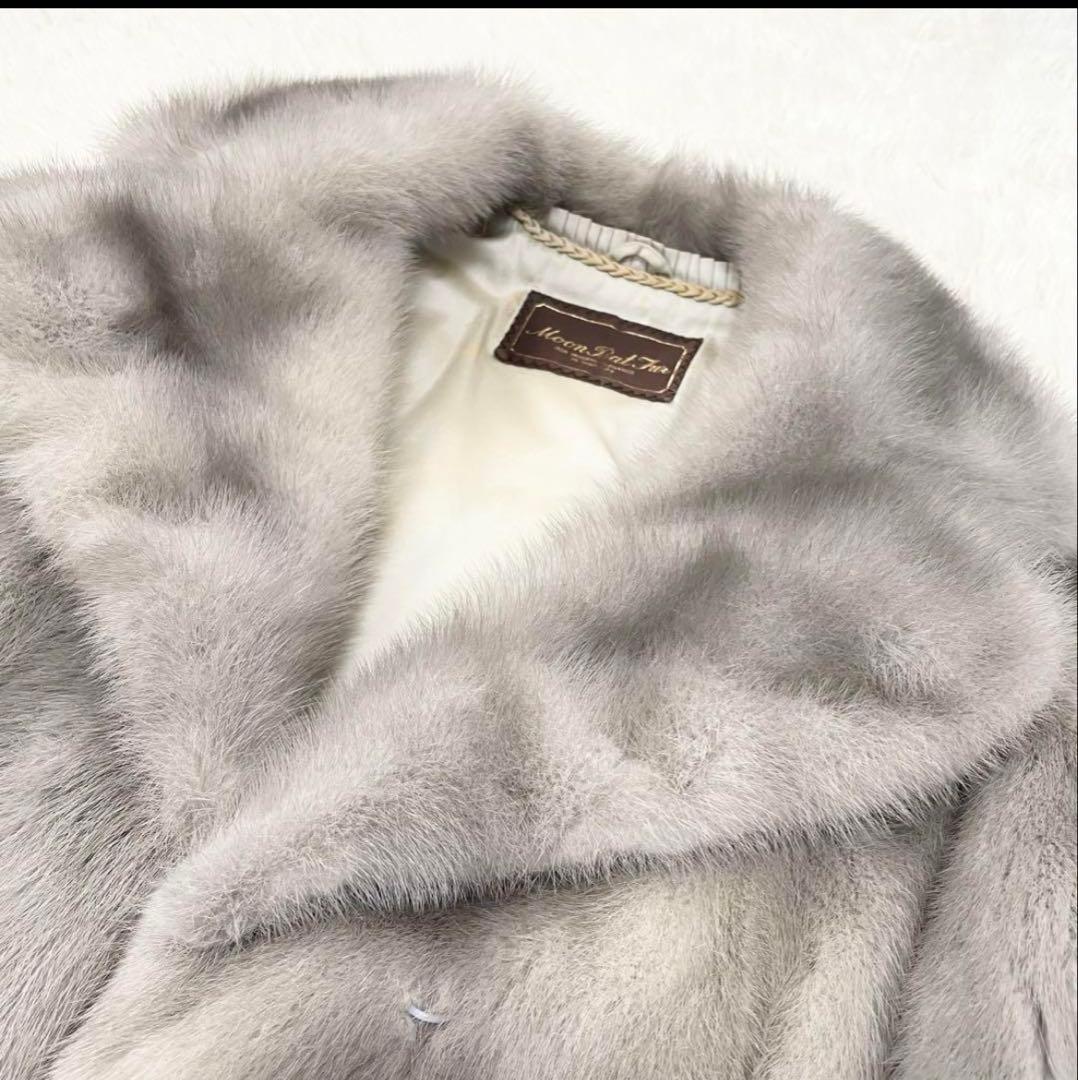 ムーンバットファ 定価150万円サファイアミンクコート サガミンク