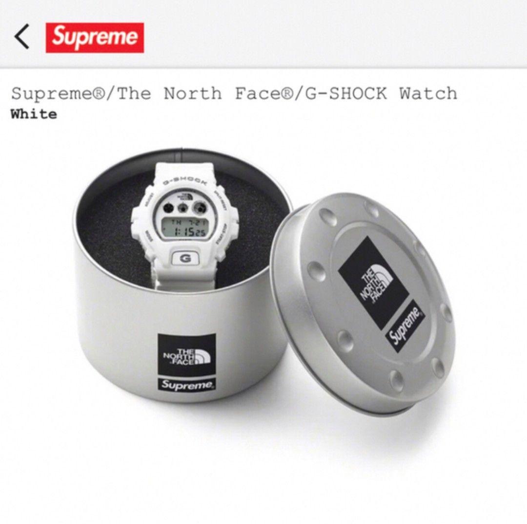 Supreme/The North Face/G-SHOCK シュプリーム 白 Buy Supreme x The North Face x G-SHOCK Watch 'White' - FW22A4