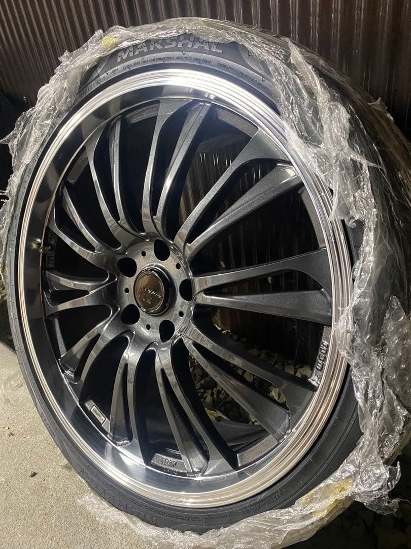 ① ken.ken様専用レオニス 19、20ガンメタホイール バリ山＋新品タイヤ