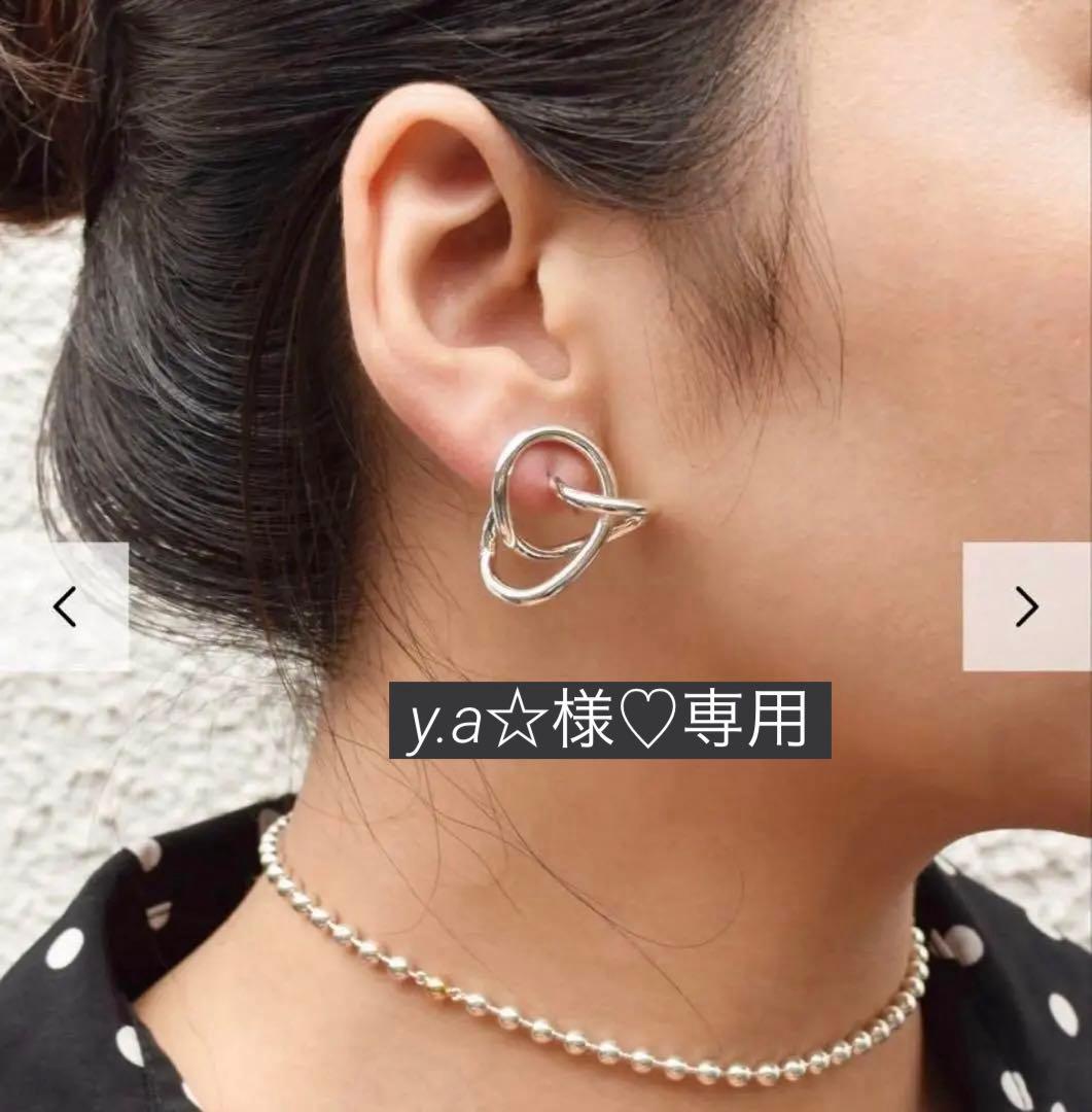 専用♡イーエム e.m.★ ピアス ノットピアス パール SVR925 シルバースタッズパールピアスM（ピアス（片耳用））｜e.m.（イーエム