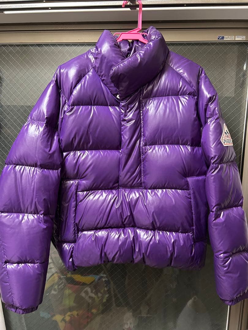 【値下げ可能】PYRENEX パープル ダウンジャケット　 Sサイズ 中古・古着通販】Pyrenex (ピレネックス) ヴィンテージミシックダウン