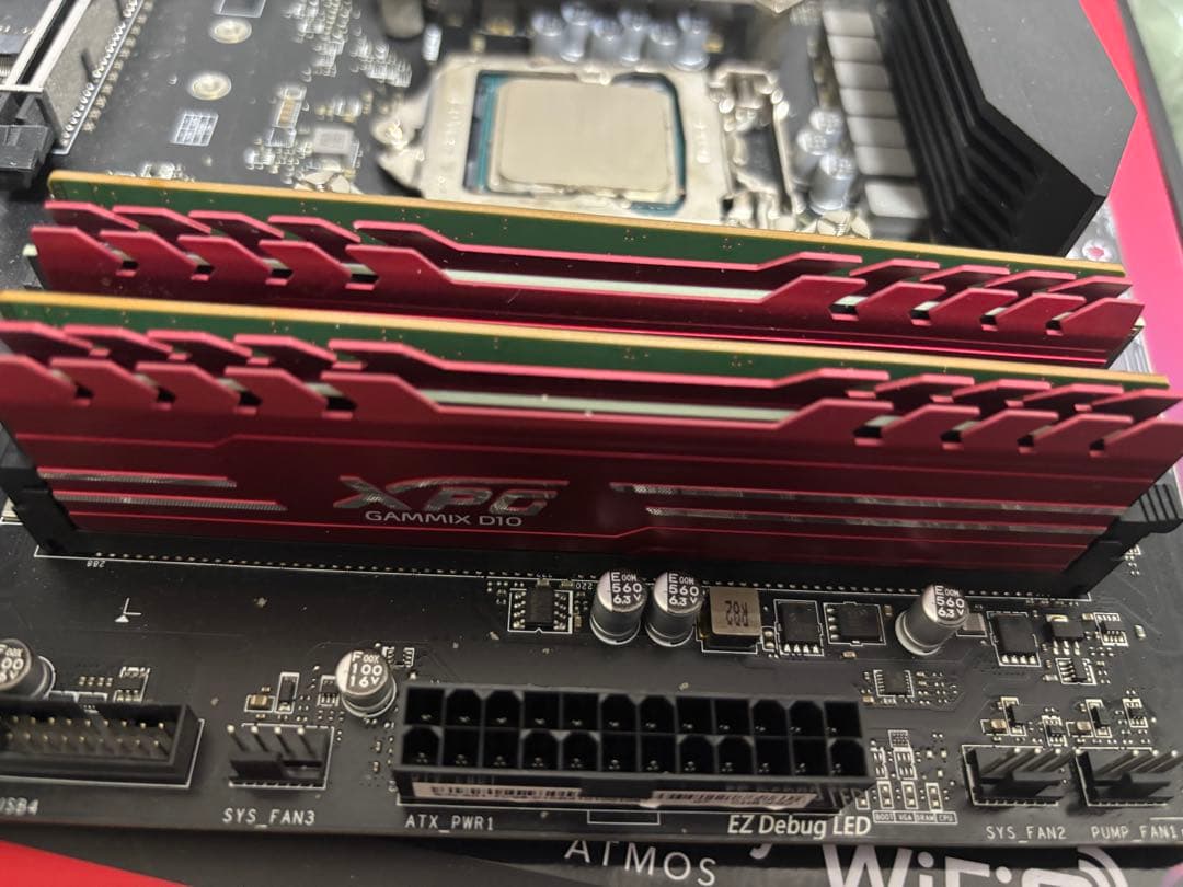 Intel Core i7-10700 + MSI Z490+メモリ32gb