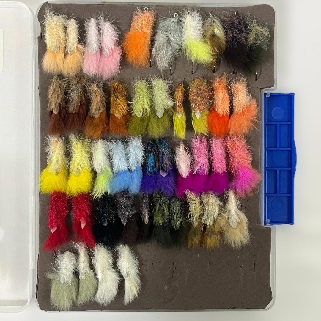 D*a様 【迅速配送】ハートデザイン フェザールアー 45個 ケース付 ハートデザイン(HART DESIGN) フェザージグ 16点セット(ケース付き