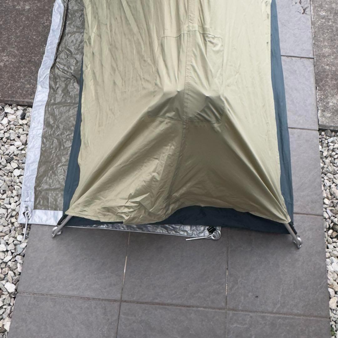 人気モンベル ムーンライトテント 1型アイボリー 純正グランドシート付