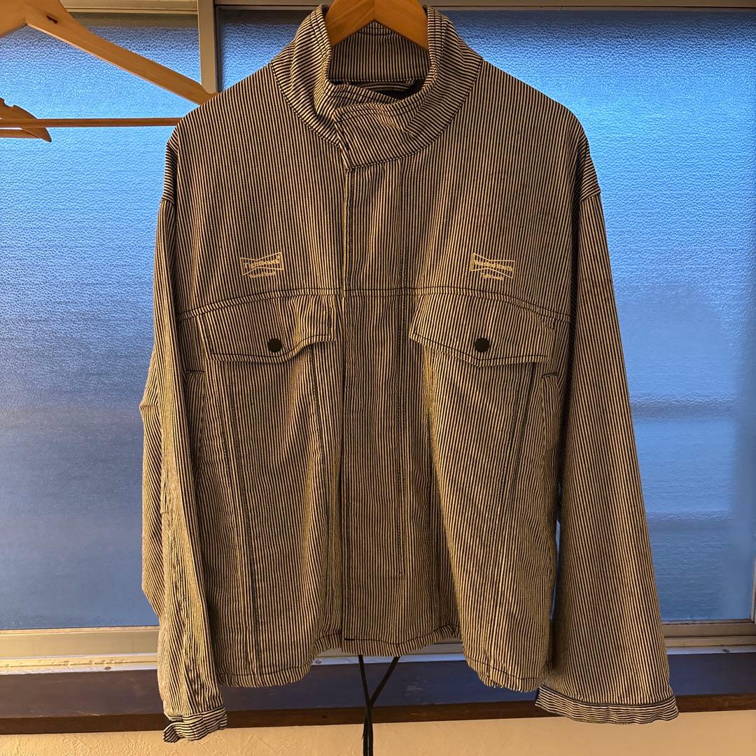 Wasted Youth Tightbooth ストライプジャケット 中古・古着通販】Wasted Youth (ウエステッド ユース) TIGHTBOOTH