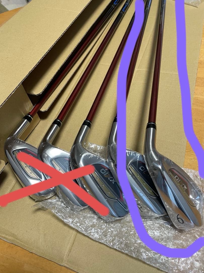 SR ゼクシオ13 ダンロップ 6番アイアン 単品 - メルカリ